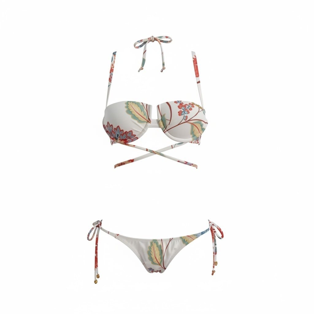 Bikini tribo blanco