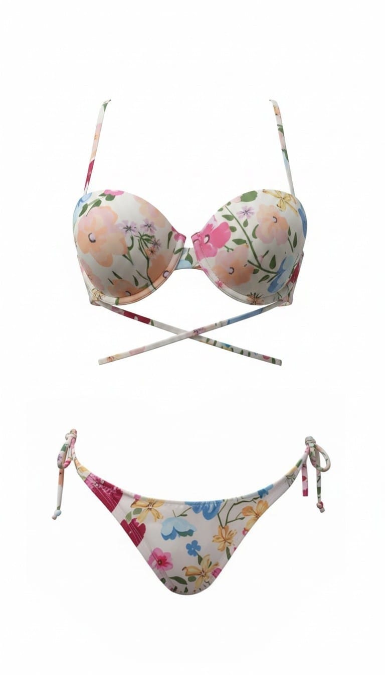 Bikini floral copa