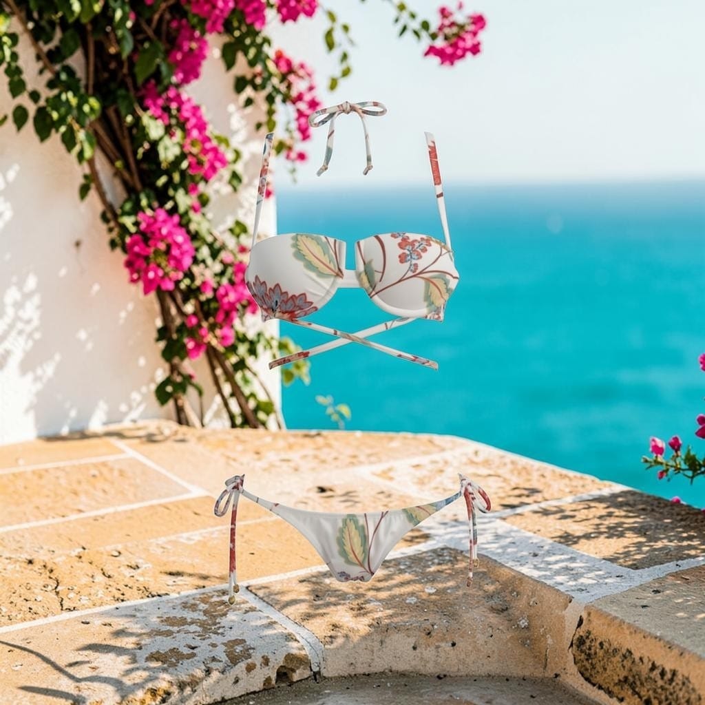 Bikini tribo blanco